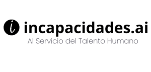 logo con nombre Logo Incapacidades.ai con nombre - gestión de incapacidades con inteligencia artificial
